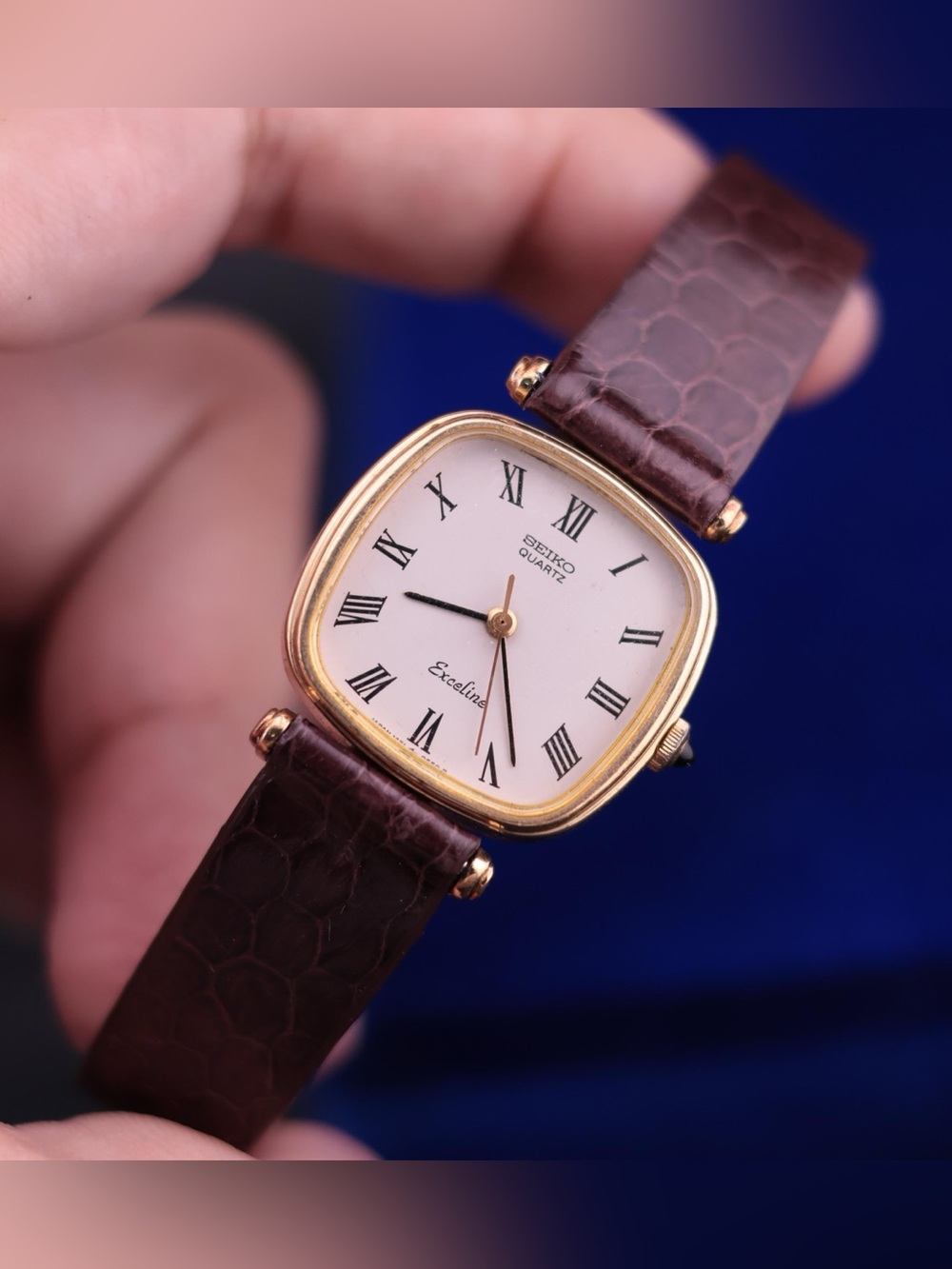 Vintage 1981 Seiko Quartz Exceline 1421-5260 Women’s Watch